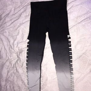 PINK cool & comfy cutout leggings